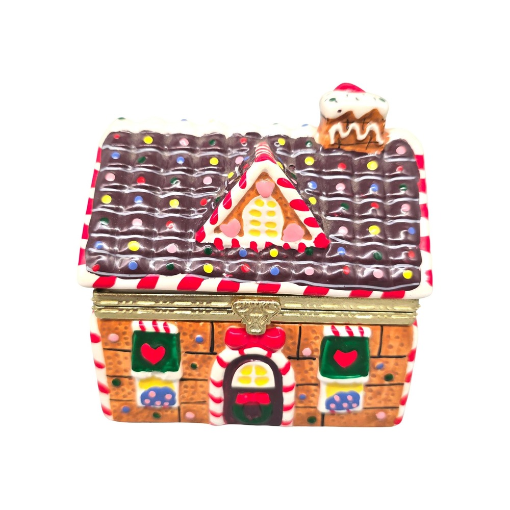 MR. CHRISTMAS Animated GINGERBREAD HOUSE Music Box WE WISH YOU A MERRY CHRISTMAS